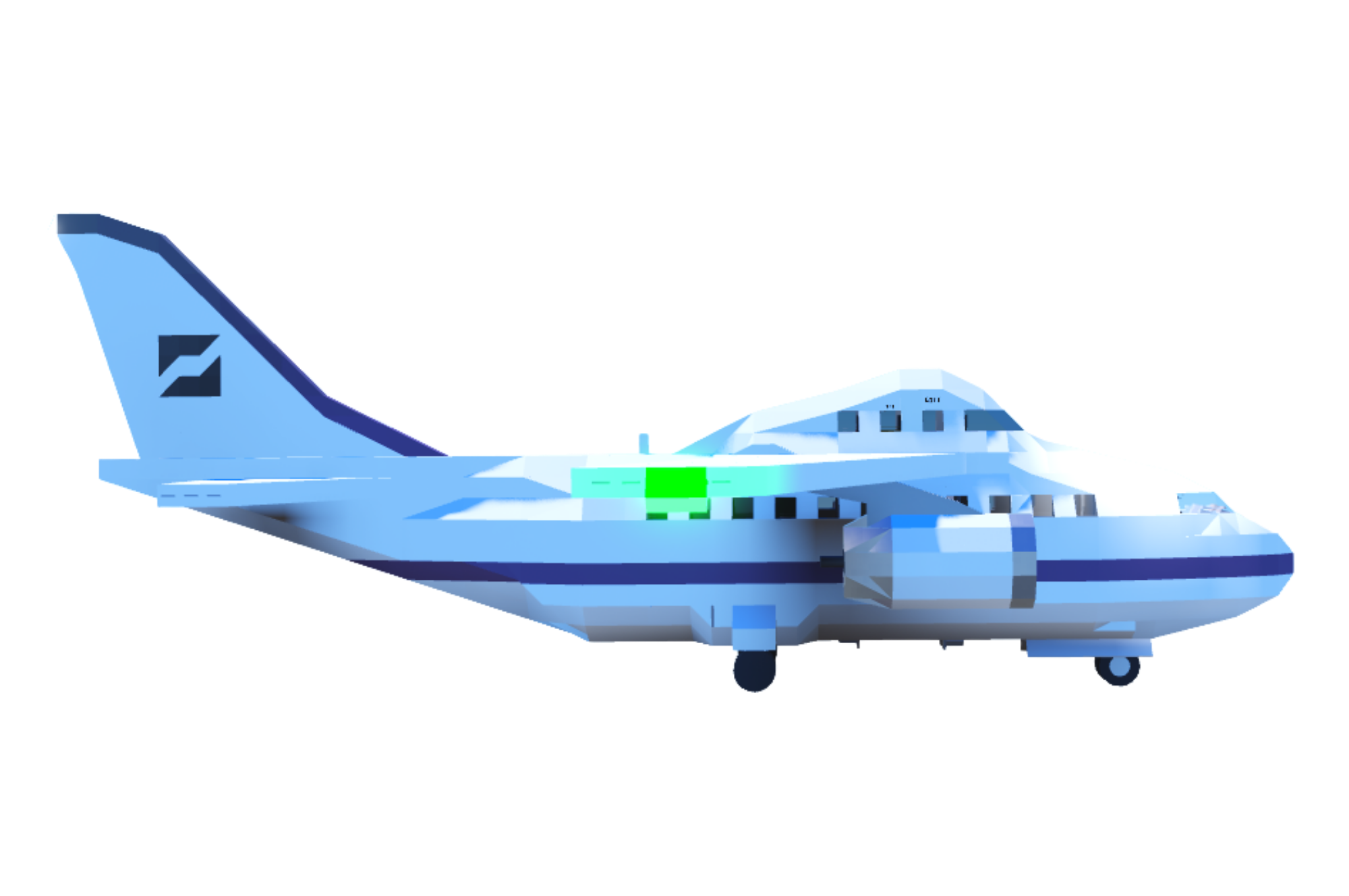 Tuna Inc. Aetherveil aircraft, designed for executive transport and available in commercial and Tuna Security variants.
